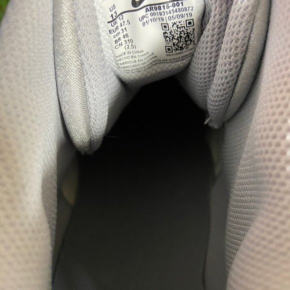 Men\'s Nike Force Zoom Mike Trout 6 Metal Baseball Cleats Size 13 AR9815-001 NEW main image 6